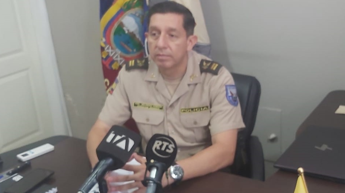 El coronel Christian Eduardo Meléndez, jefe del Distrito Ceibos, entregó detalles del hecho.