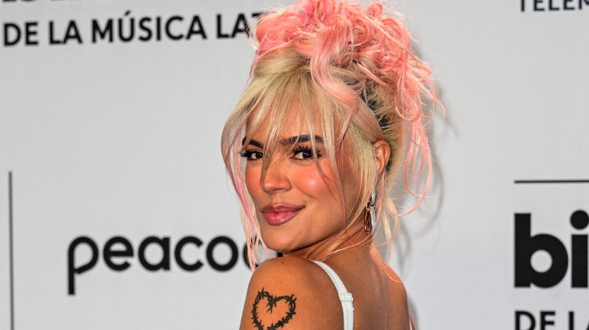 Karol G en los Billboard Latin Music Awards, en Miami, el 5 de octubre de 2023.