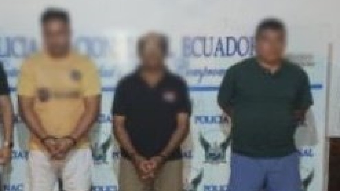 Tres presuntos integrantes de Los Lobos resultaron detenidos durante dos allanamientos Arenillas, provincia de El Oro.