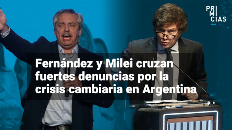 Campaña en Argentina se calienta con acusaciones cruzadas por crisis cambiaria