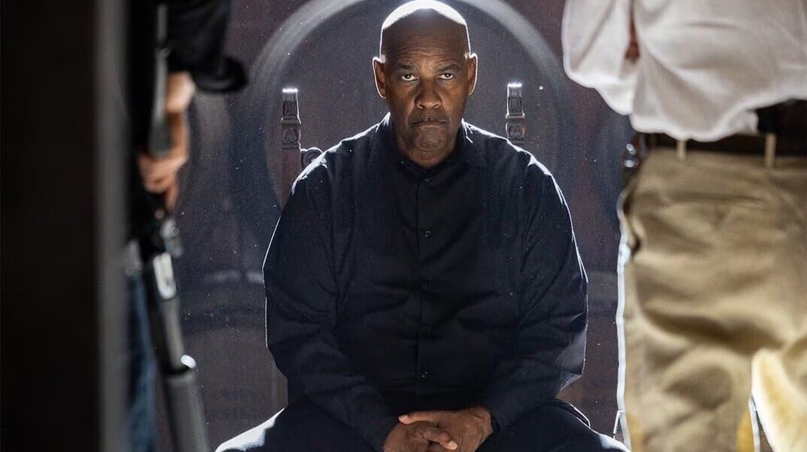 El actor Denzel Washington en una escena de 'El justiciero: capítulo final'.