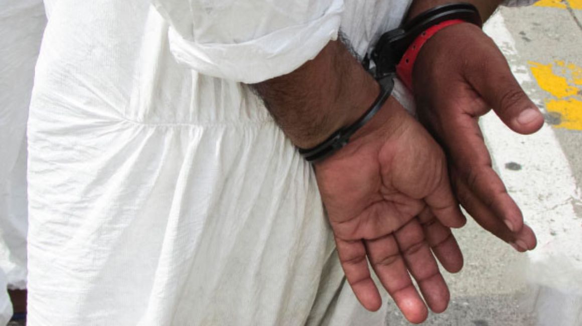 Un sujeto fue detenido en Ambato el 17 de octubre de 2023 por el presunto delito de violación.