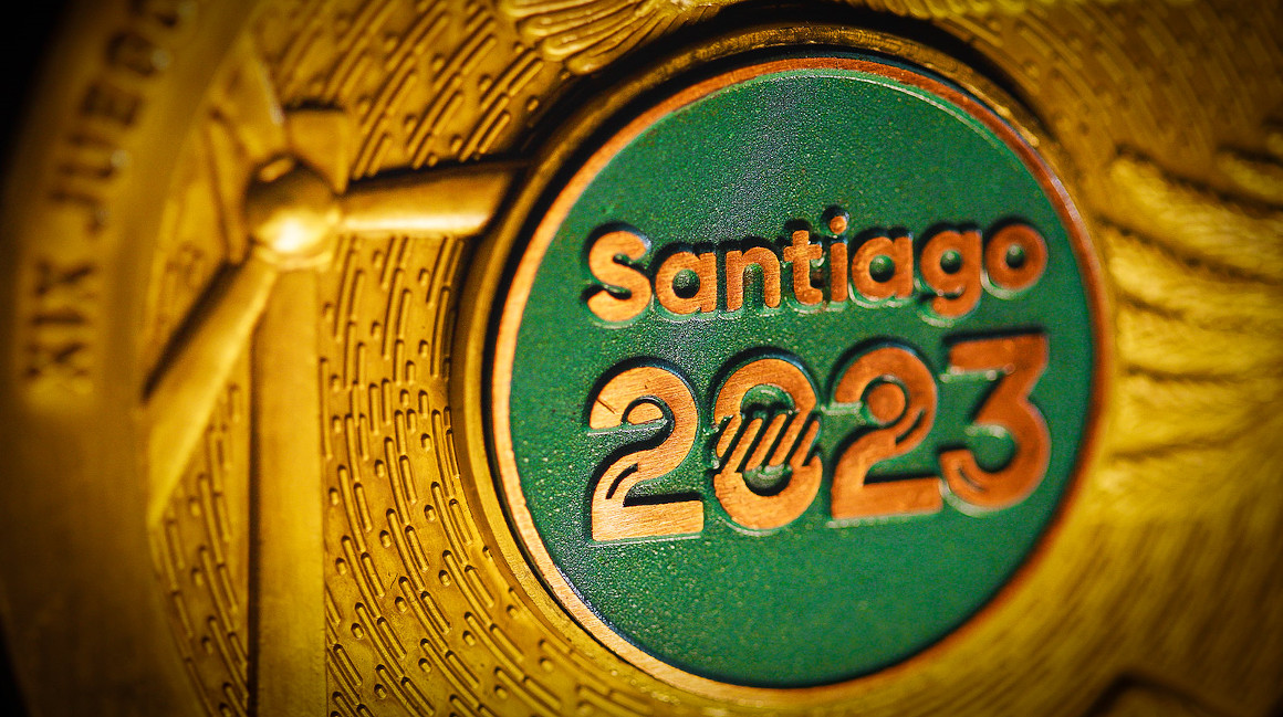 Las medallas de Santiago 2023 serán únicas y con un corazón de cobre