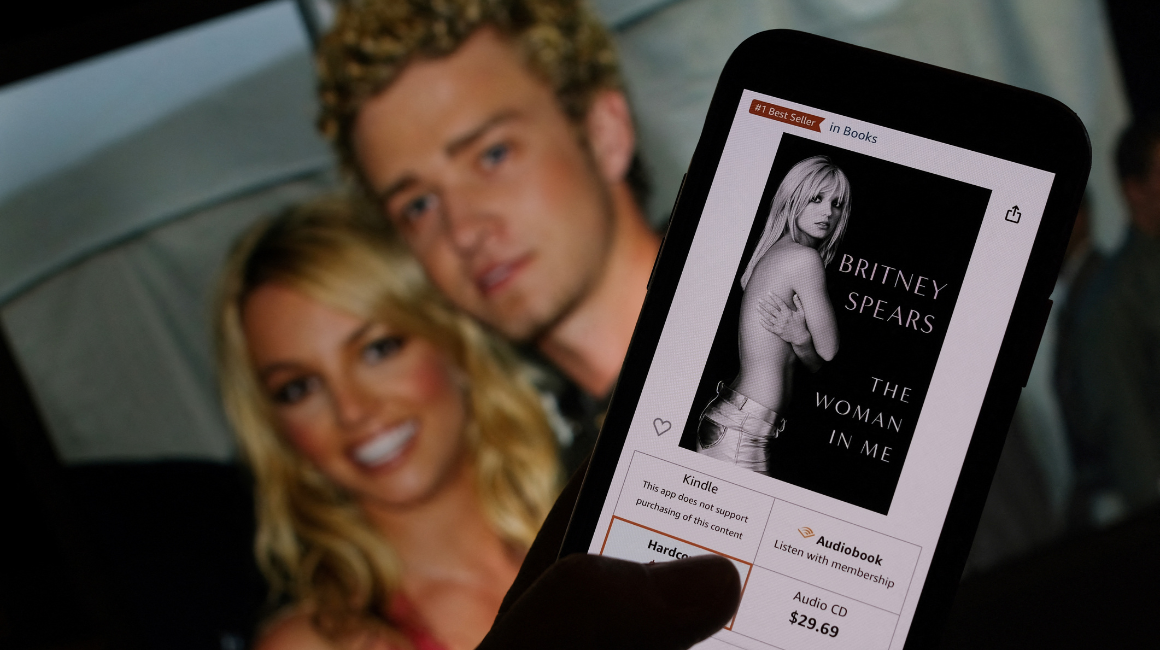 El libro de memorias 'The Woman In Me' de Britney Spears, llega a las estanterías este 24 de octubre