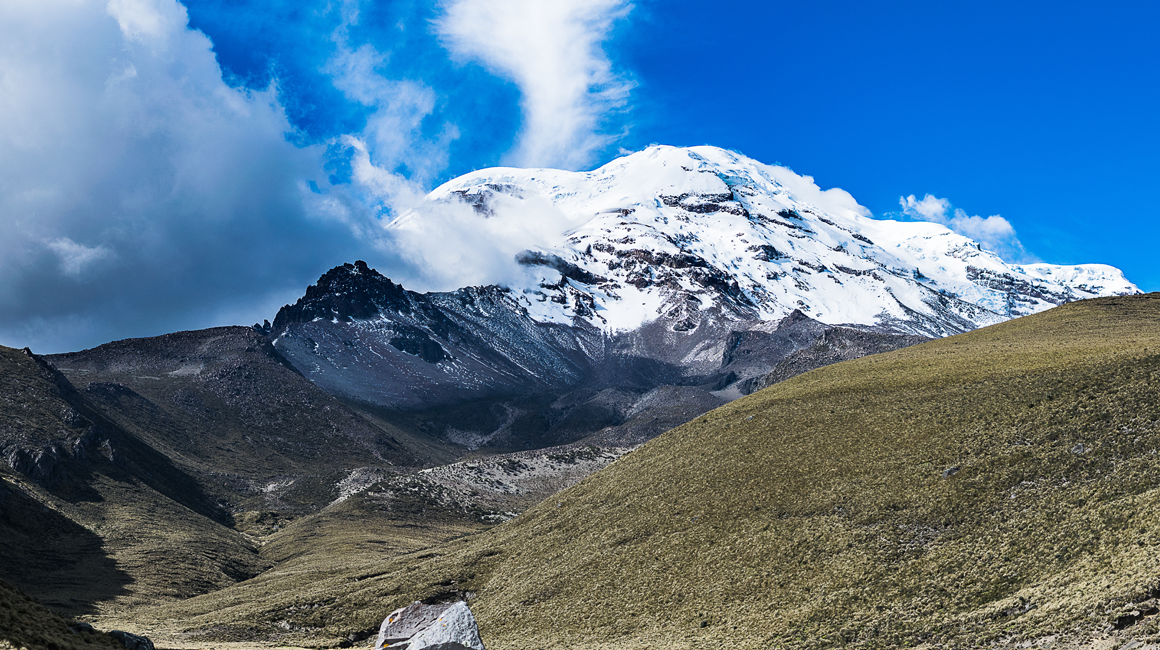 Volcán Chimborazo.