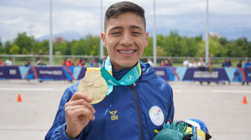 David Hurtado campeón de los Juegos Panamericanos Santiago 2023.