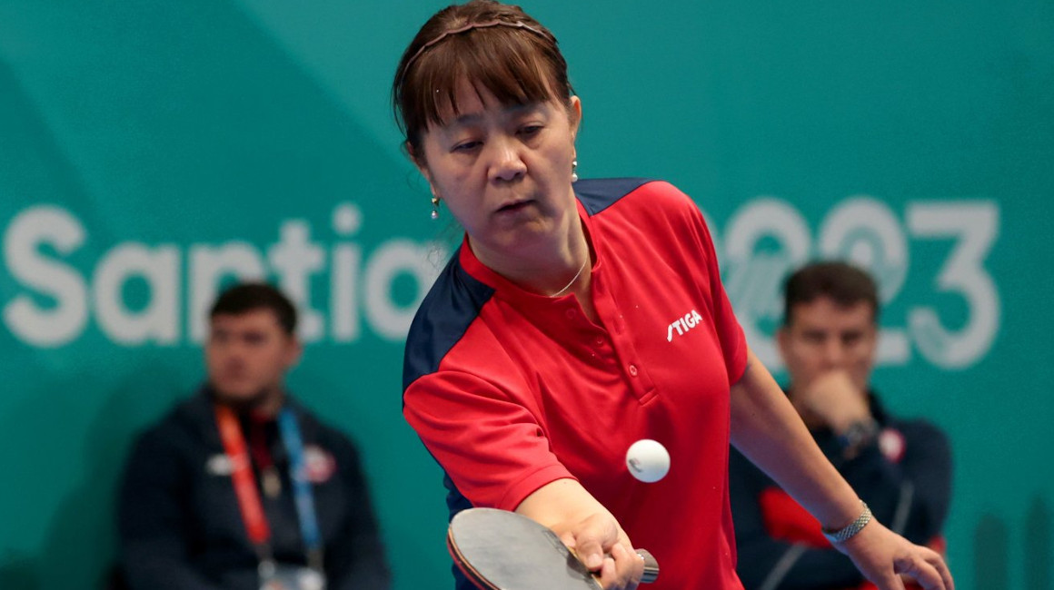 Zhiying Zeng, tenis de mesa Juegos Panamericanos Santiago