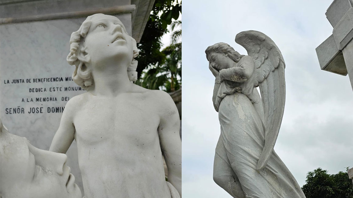 Esculturas del Cementerio Patrimonial de Guayaquil