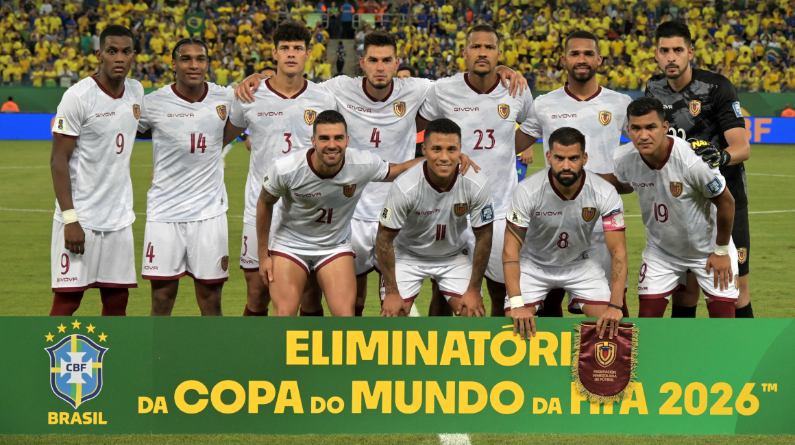 La selección de Venezuela empató ante Brasil, en el estadio Arena Pantanal de Cuiabá, el 12 de octubre de 2023.