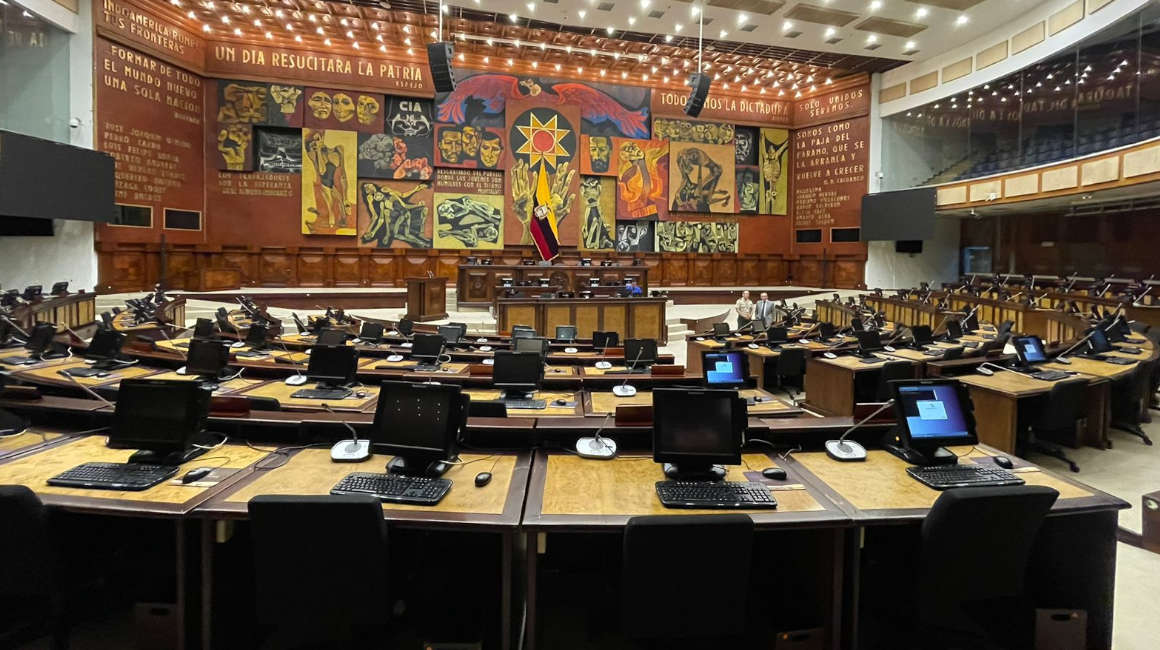 El Pleno de la Asamblea Nacional, en 2023.