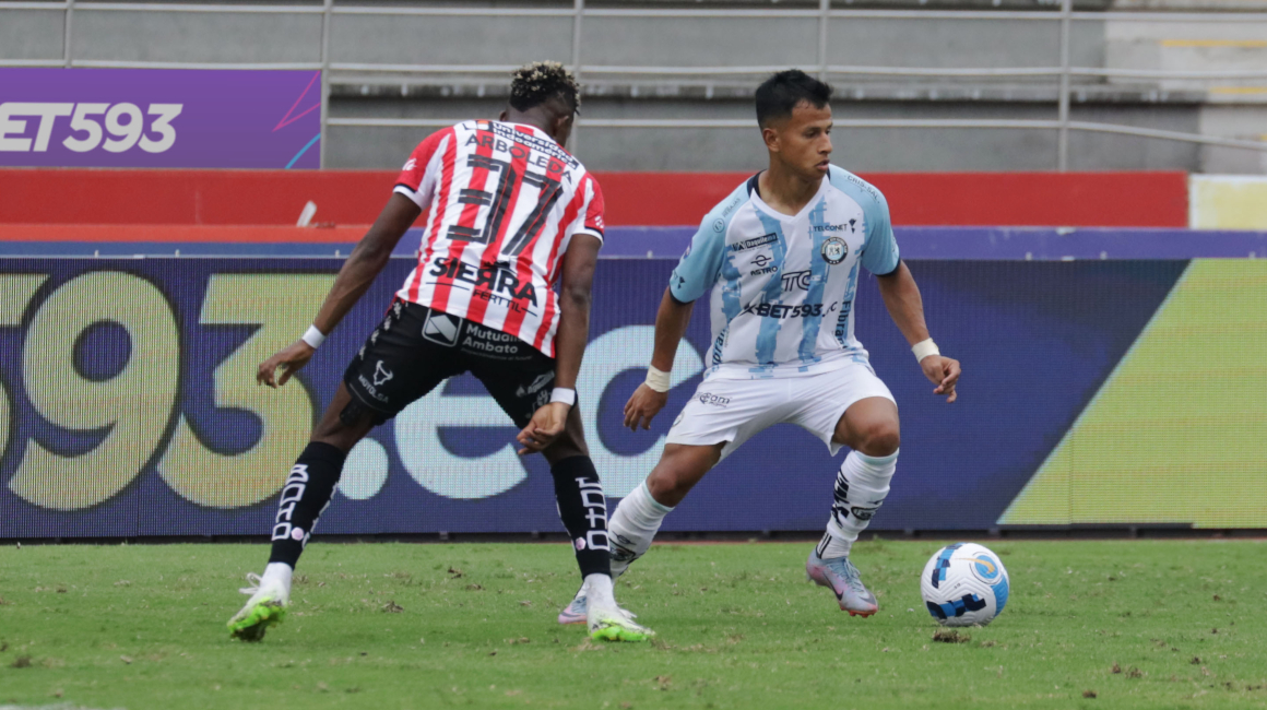 Guayaquil City se enfrentó a Técnico Universitario en el estadio Christian Benítez, el 11 de noviembre de 2023.