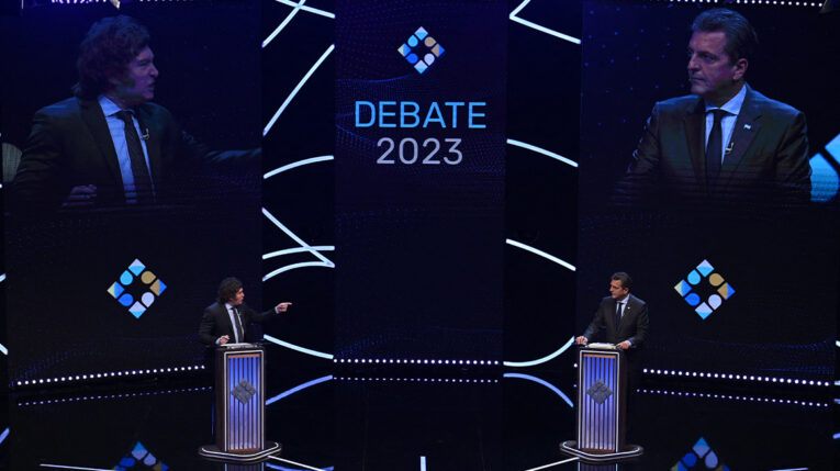 Milei o Massa, ¿quién ganó el último debate presidencial en Argentina?