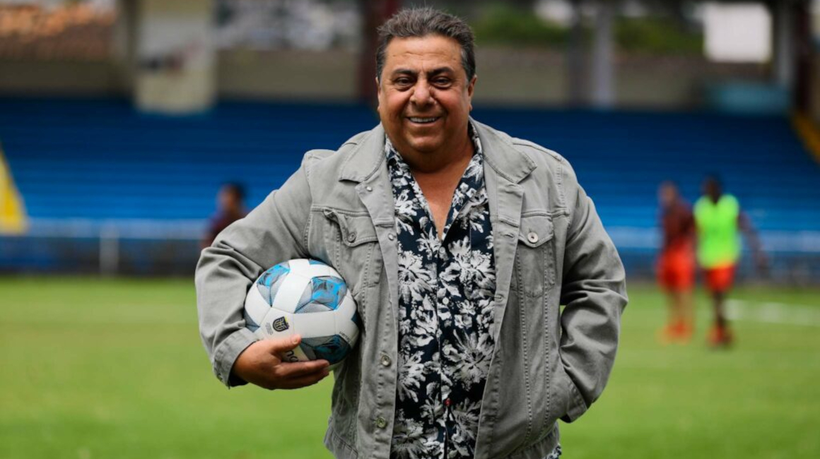 Marlon Granda, presidente de Libertad FC. 