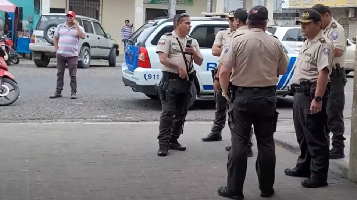 Operativo policial en la provincia de Guayas.