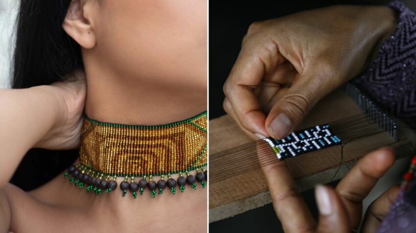 Hakhu Amazon Design también elabora joyas y accesorios.