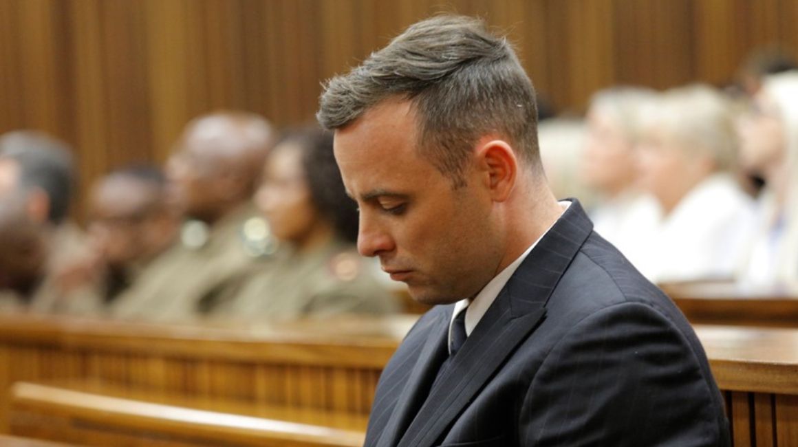 Oscar Pistorius, en una audiencia judicial.