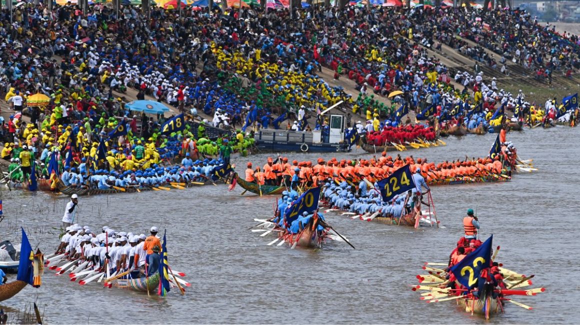 Festival del Agua, en la capital de Camyoba, este 2023.