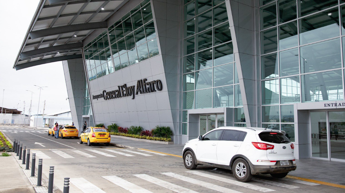 Imagen referencial del Aeropuerto Internacional Eloy Alfaro de Manta.
