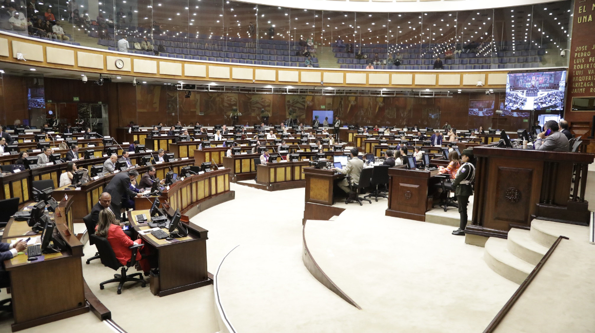 Pleno de la Asamblea Nacional, el 30 de noviembre de 2023.