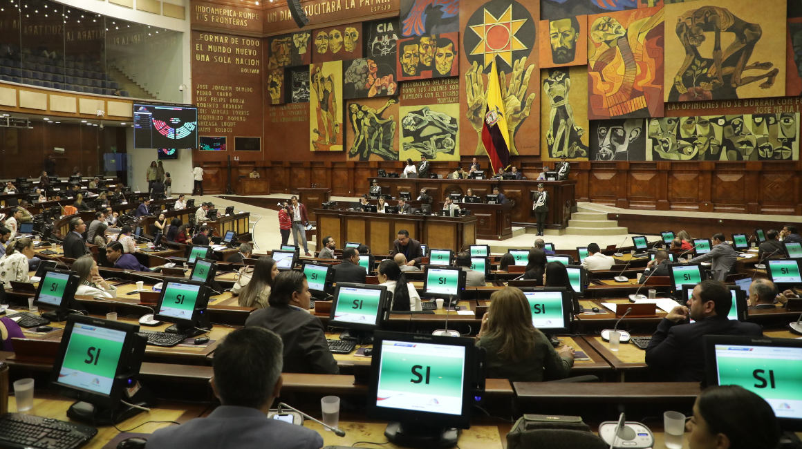 La Asamblea votó para la integración del Comité de Ética, este 30 de noviembre de 2023.