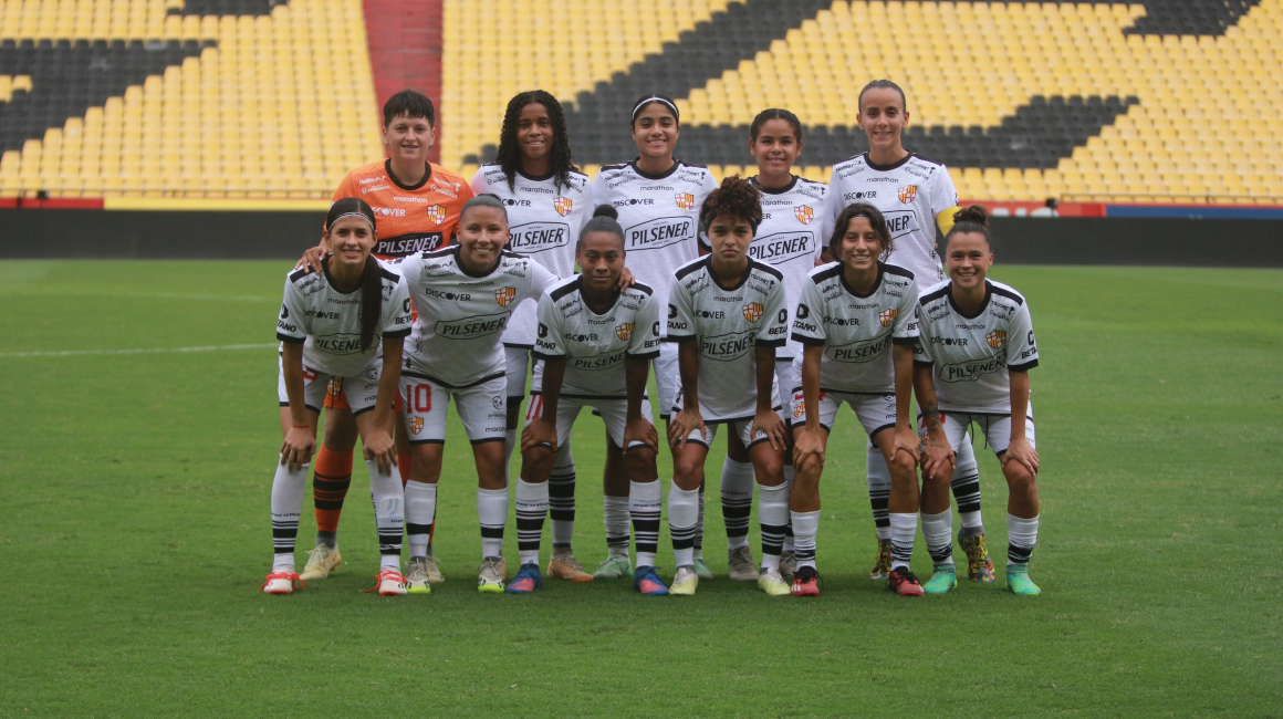 El once titular de Toreros FC para enfrentar a Santo Domingo en la semifinal del Ascenso Femenino, este 1 de diciembre de 2023.