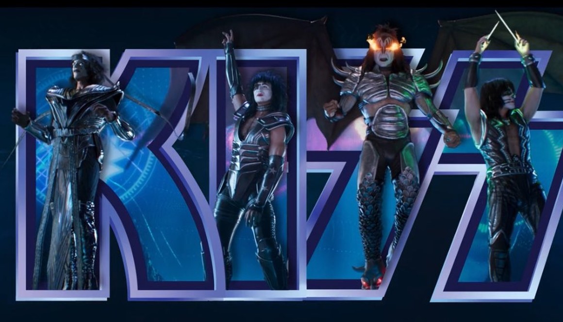 Avatares de Kiss, que ahora será una banda virtual.