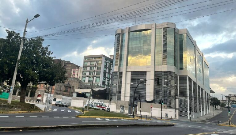 Nuevo bloque del edificio de la Contraloría, en Quito.