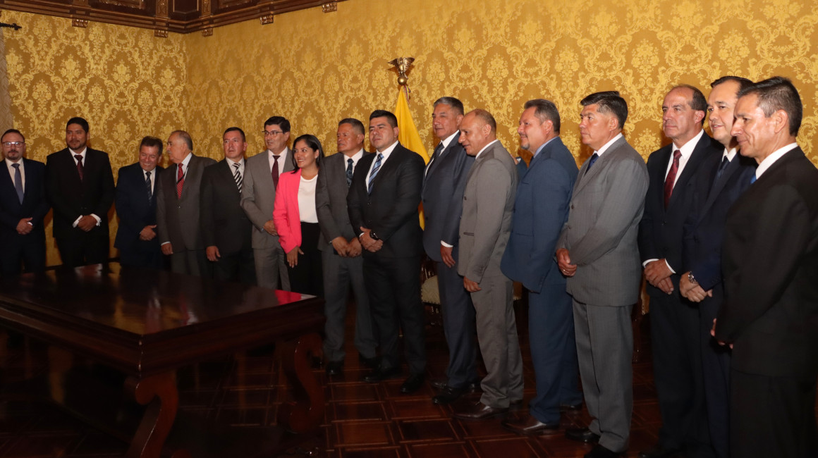 Los nuevos gobernadores provinciales fueron posesionados por el presidente Daniel Noboa, el 5 de diciembre de 2023, en Quito.