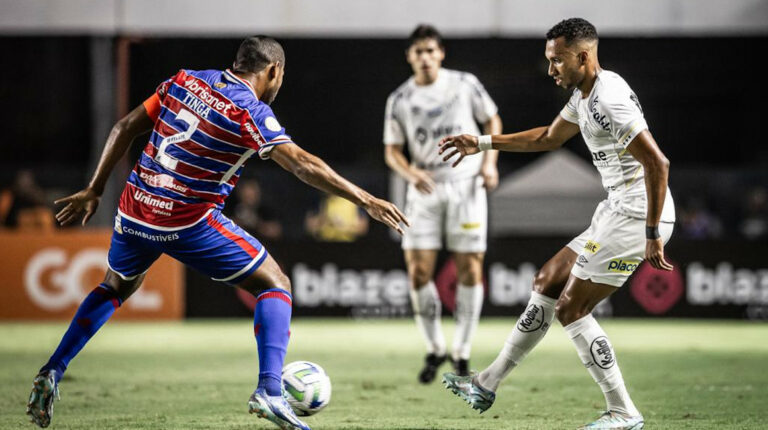 Santos pierde ante Fortaleza y desciende a la Serie B de Brasil