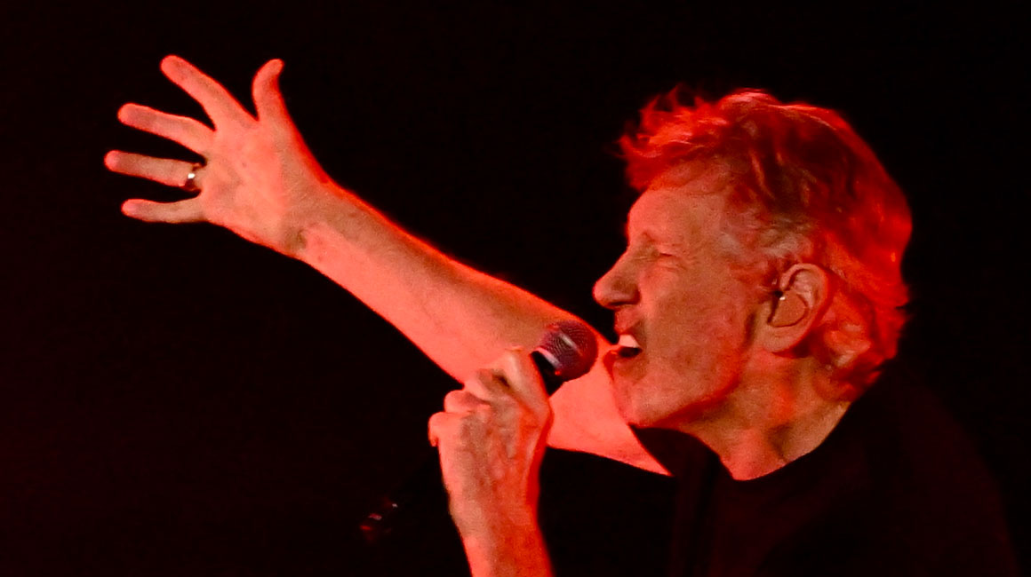 Roger Waters durante su última gira This is not a Drill, en Brasil.