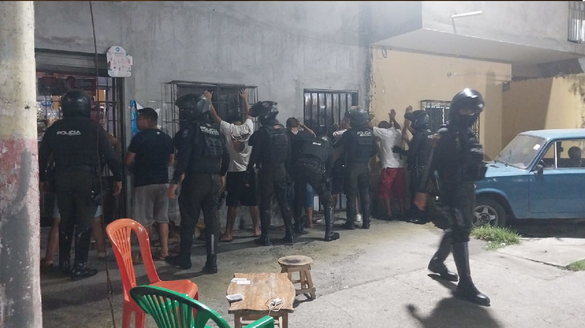 Imagen referencial sobre operativo policial en Guayaquil el 11 de diciembre