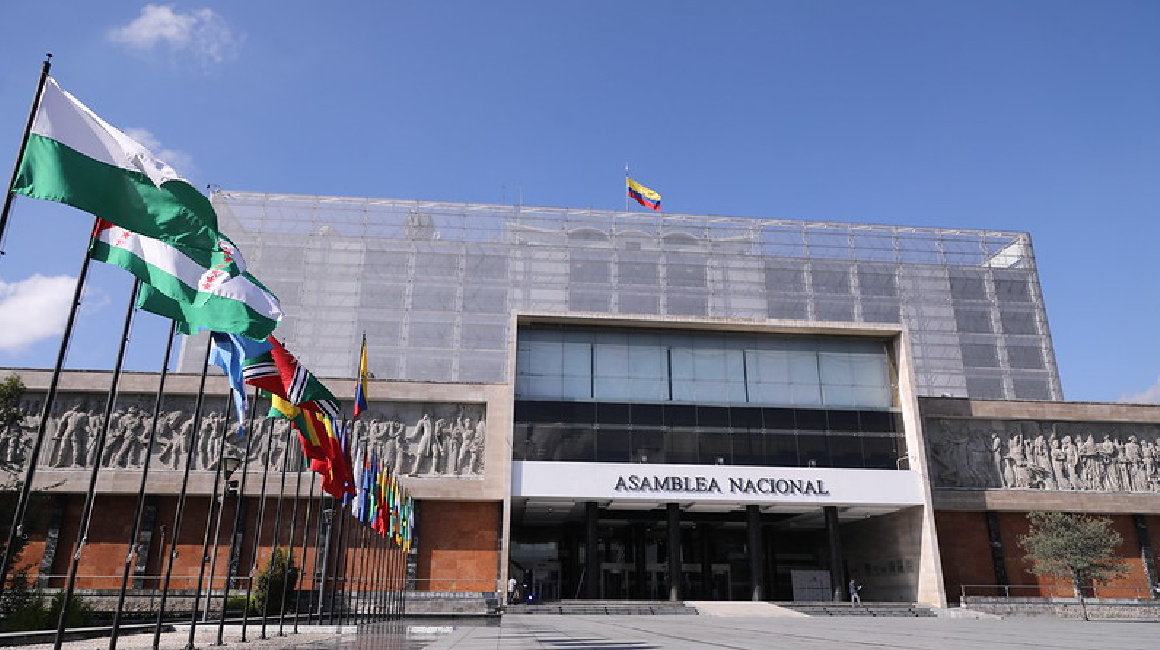 La sede de la Asamblea Nacional, en Quito.