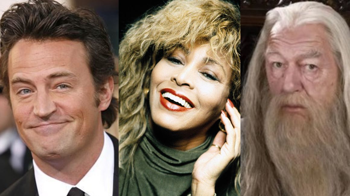 Matthew Perry, Tina Turner y Michael Gambon, entre las celebridades que fallecieron este 2023.