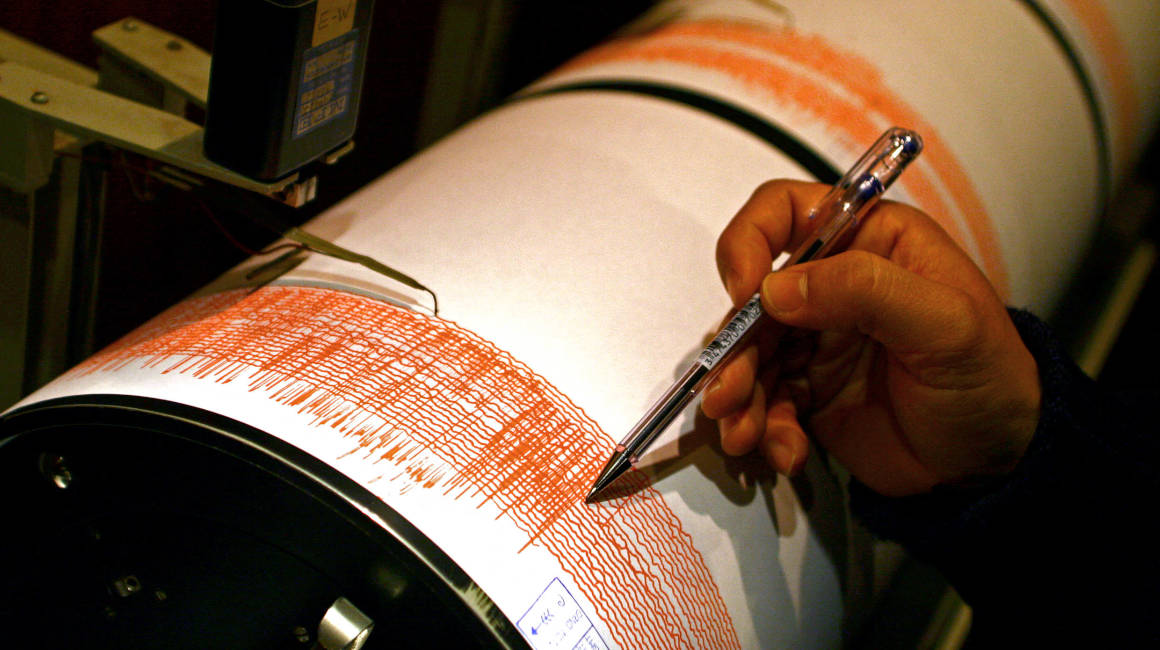 Imagen referencial de un sismógrafo.