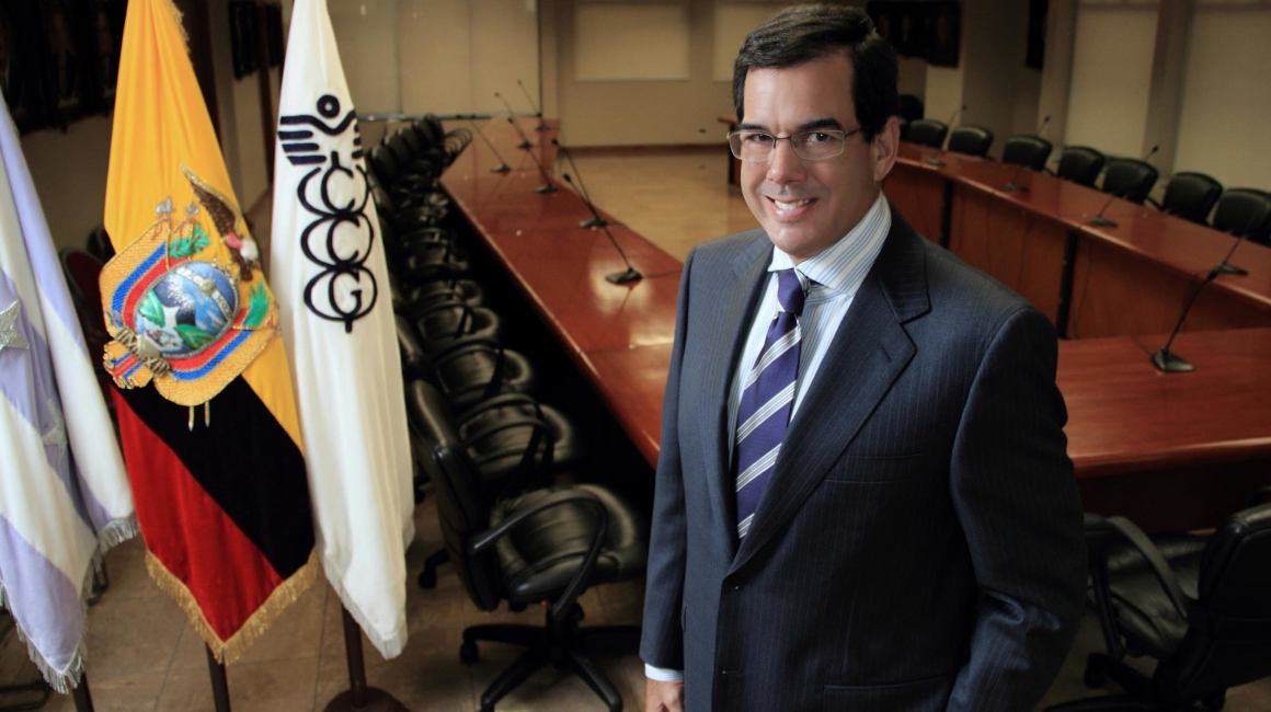 Eduardo Peña, nuevo presidente del Consejo Directivo del IESS. Foto de archivo de 2012.
