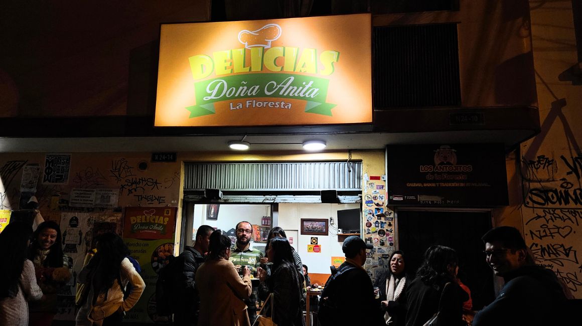 Delicias Doña Anita es un local con alrededor de 20 años de atención, está en La Floresta.