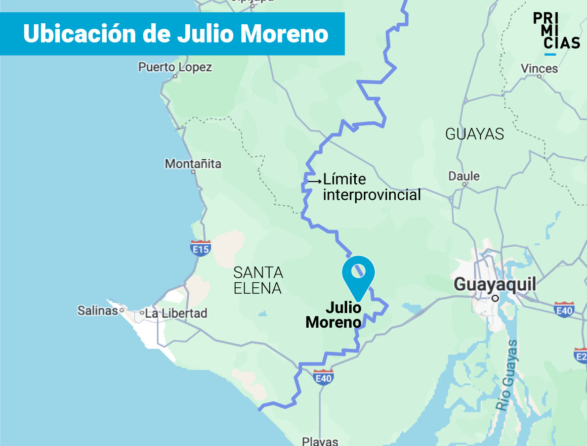 Parroquia Julio Moreno o Simón Bolívar, de Santa Elena, donde harán cárcel