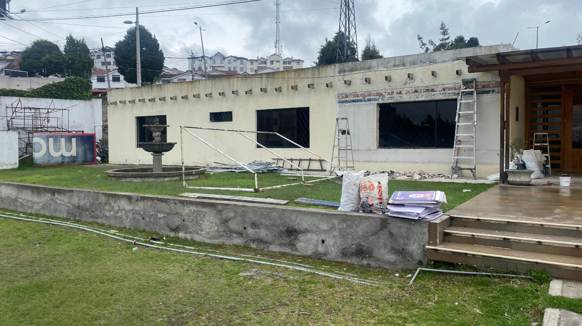 Así luce el Complejo Ney Mancheno Velasco, de propiedad de Deportivo Quito, el 3 de enero de 2024.
