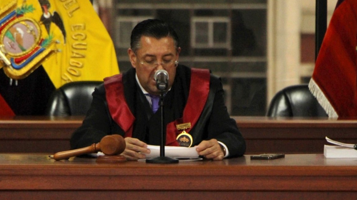 El presidente de la Corte Nacional de Justicia, Iván Saquicela, conoció oficialmente la renuncia de Wilman Terán el 5 de enero de 2024.