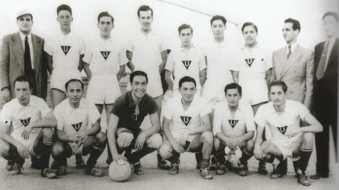 El equipo de 1945, que fue apodado como 'La Bordadora'.
