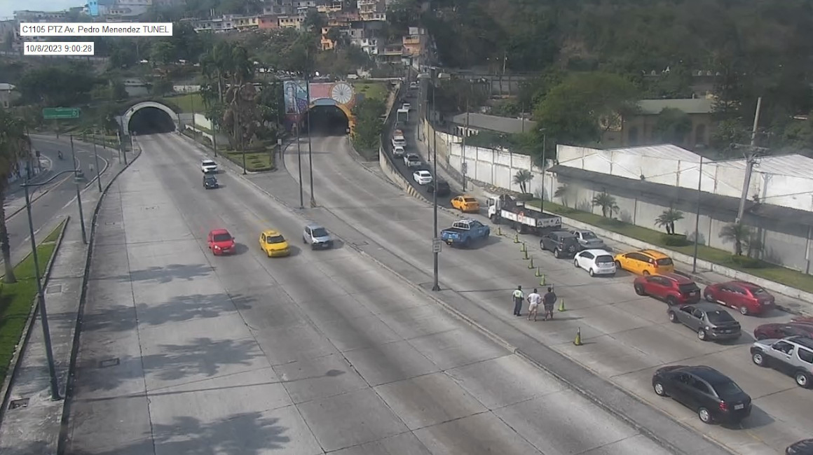 Horario de cierre de los túneles en Guayaquil