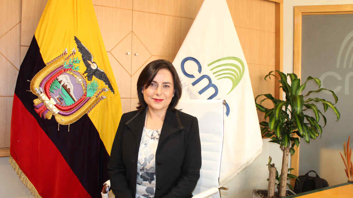 María Eulalia Silva, Presidenta Ejecutiva en Cámara de Minería del Ecuador.