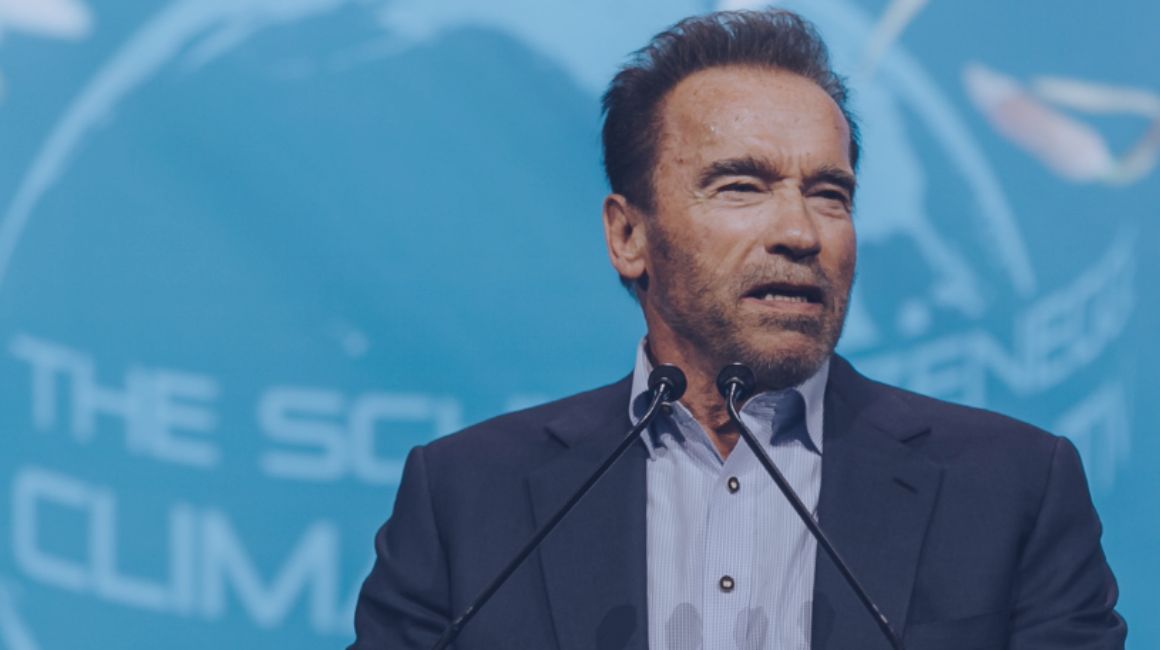 Arnold Schwarzenegger mantiene una fundación que trabaja en proyectos climáticos.
