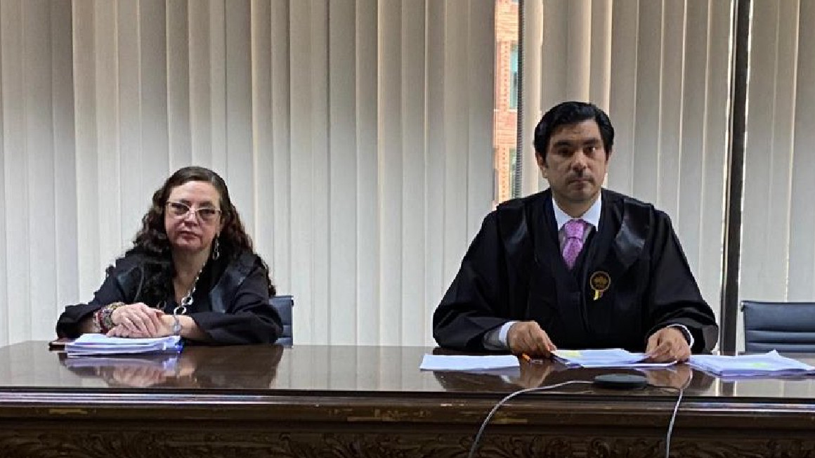 La jueza Daniella Camacho en una audiencia el 19 de enero de 2024.