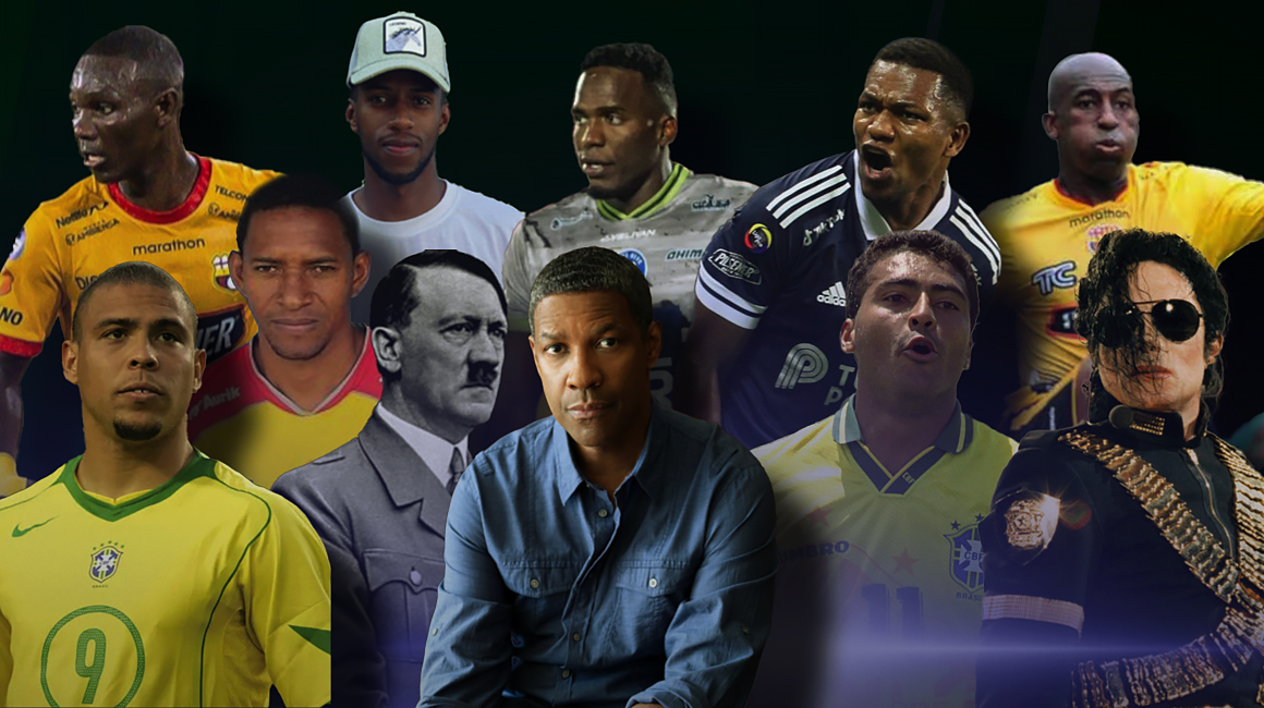 Futbolistas ecuatorianos que heredaron sus nombres de personajes famosos de la historia.