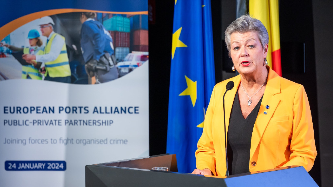 Ylva Johansson, ministra del Interior de la Comisión Europea.