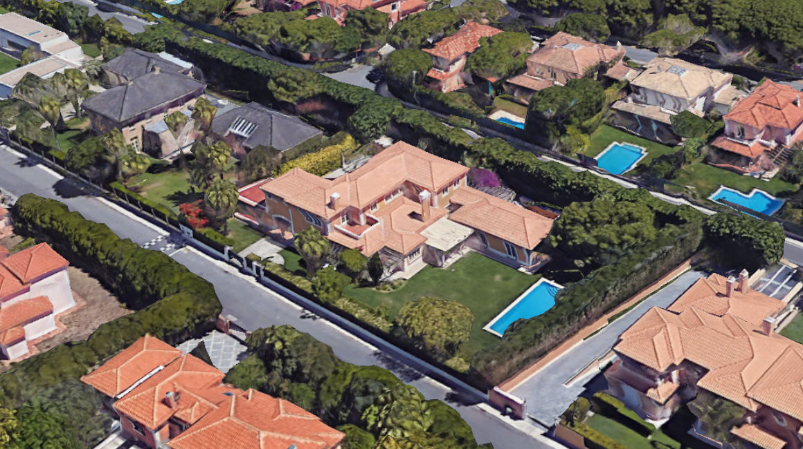 La vivienda que Nilsen Arias compró en Portugal.