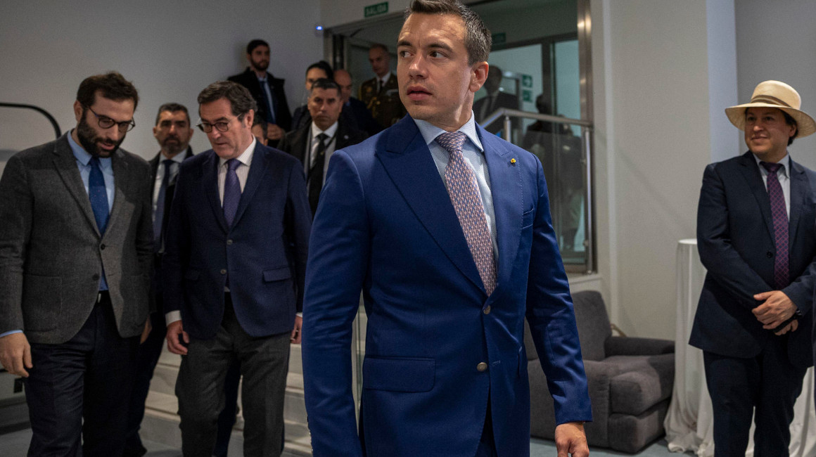Correa al presidente Noboa: "Seguiré reconociendo sus aciertos y errores"