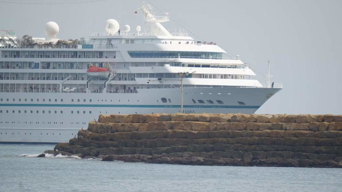 La llegada de un crucero como el Ms Amadea genera a la economía de Manta entre USD 74.000 y USD 80.000.  