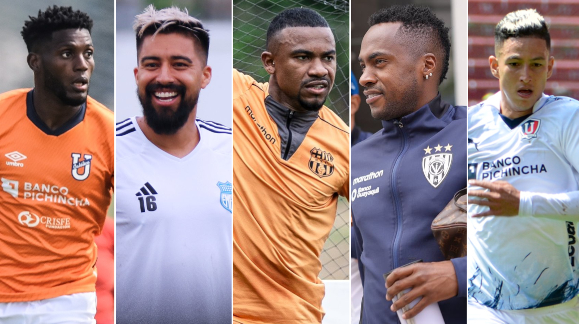 José Fajardo, Christian Noboa, Dixon Arroyo, Renato Ibarra y Miguel Parrales están entre los mejores fichajes de la LigaPro 2024.